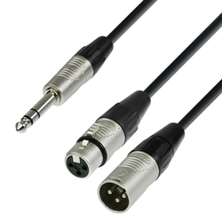 Adam Hall XLR male - XLR female 3m K4YVMF0300 Adam Hall XLR male - XLR female 3m K4YVMF0300