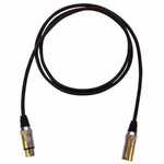 Bespeco IROMB100 XLR male to XLR female 1m Cable (IROMB100)