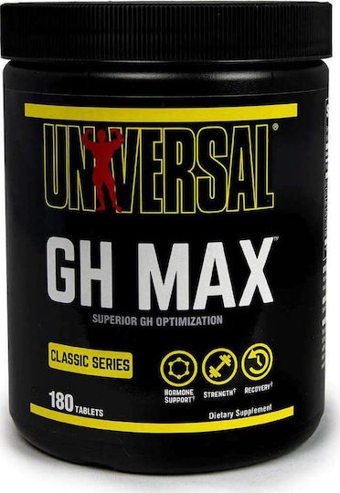 Universal Nutrition GH Max Supplement for Workout & Testosterone Boost 180 tabs