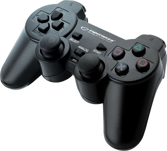 Esperanza Corsair Wired Gamepad for PC / PS3 Black