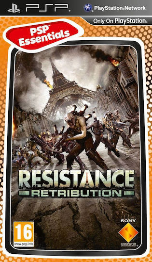 Resistance: Retribution Essentials Edition PSP Game (Used)