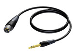 Procab CLA724/5 XLR male to 6.3mm male 5m Cable (CLA724/5)