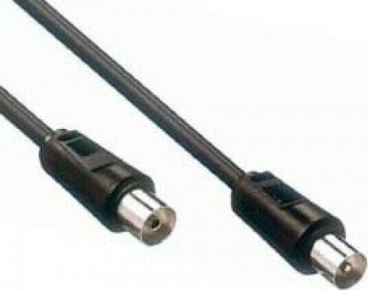Lancom Καλώδιο Κεραίας Coax male - Coax female Μαύρο 1.5m (02.006.0106) 5τμχ