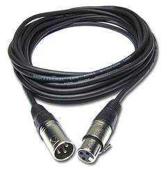 Audiophony CM/XFXM-3 Kabel XLR-Stecker - XLR-Buchse Schwarz 3m (7948)