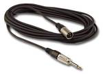 Audiophony XLR Cable micro XLR male - 6.3mm male 3m (CM/XMJM-3)