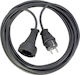 Brennenstuhl Extension Cable Cord 3x1mm²/3m Black