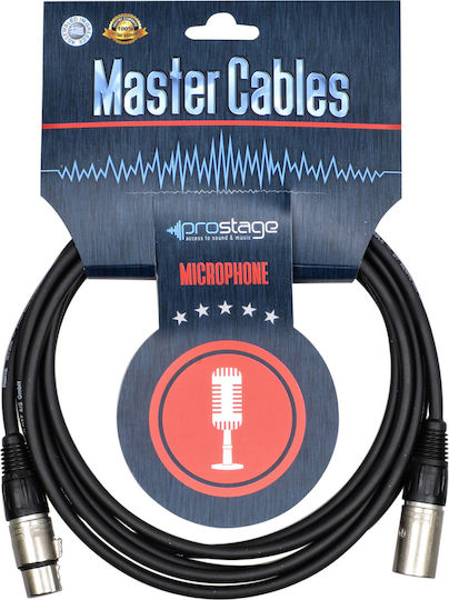 Prostage XLR male to XLR female 5m Cable (MB-05)