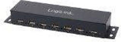 LogiLink USB Hub 7 Θυρών (USB-A) UA0148 LogiLink USB Hub 7 Θυρών (USB-A) UA0148