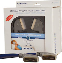 Grundig Καλώδιο Scart male - Scart male 0.75m Μαύρο 42166467