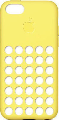 Apple Silicone Case Silicone Back Cover Yellow (iPhone 5c)