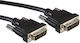 Roline Cable DVI-D male - DVI-D male 2m Μαύρο (S3641-50)