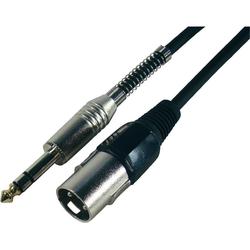 Cable XLR female - 6.3mm male Μαύρο 3m (CR-672/3M)