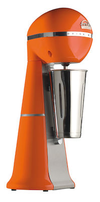 Artemis A-2001 Colour Commercial Coffee Frother Orange 350W with 2 Speeds