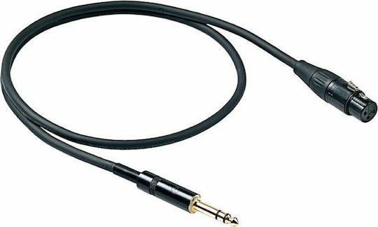 Proel CHL210LU3 XLR female to 6.3mm male 3m Cable (CHL210LU3)
