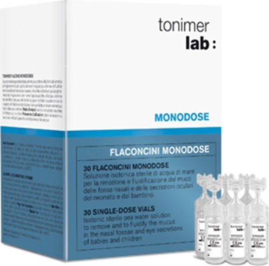 Tonimer Lab Αμπούλες με Θαλασσινό Νερό για Βρέφη και Παιδιά 30 x 5ml