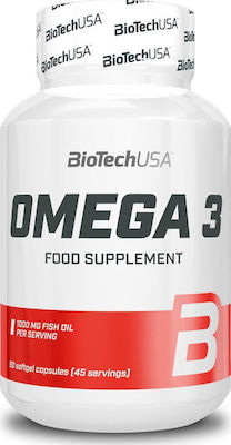 Biotech USA Omega 3 Ulei de pește 90 softgels