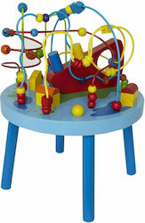 Hape Activity Table Ocean Adventure Knee High Table made of Wood for 24++ Months