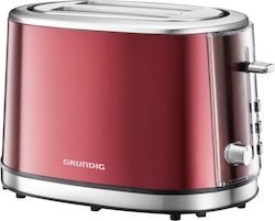 Grundig TA 6330 Φρυγανιέρα 2 Θέσεων 850W Κόκκινη