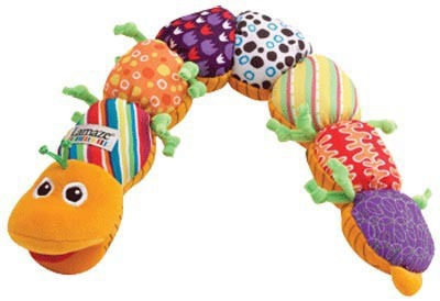 Lamaze Inchworm Toy από Ύφασμα με Μουσική για Νεογέννητα