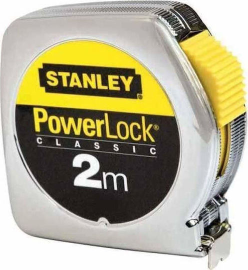 Stanley Maßband mit automatischem Rücklauf 12.7mm x 2m