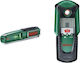 Bosch PDO Multi Ψηφιακός Ανιχνευτής Καλωδίων, Μετάλλου & Ξύλου με Αλφάδι Laser