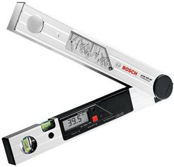 Bosch GAM 220 MF Digital Regula de Unghiuri pentru Tâmplari Lungime 40 cm cu Raportor și Nivel cu Bule de Aer din Aluminiu