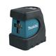 Makita SK102Z Αυτορυθμιζόμενο Γραμμικό Αλφάδι Laser Κόκκινης Δέσμης 1.5V με Εύρος Εργασίας 30m