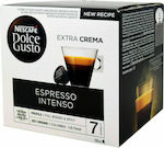 Nescafe Κάψουλες Espresso Intenso Συμβατές με Μηχανή Dolce Gusto 16caps