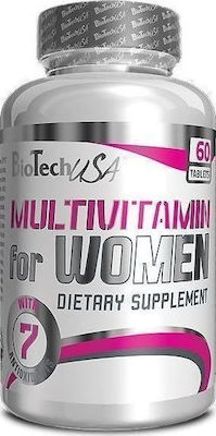 Biotech USA Multivitamin for Women Vitamin Mit 7 Antioxidantien