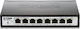 D-Link DGS-1100-08 Managed L2 Switch με 8 Θύρες Gigabit (1Gbps) Ethernet