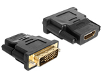 DeLock Convertor DVI-D masculin în HDMI feminin (65466)