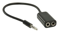 Valueline VLMP 22100 B0.20 3.5mm männlich auf 3.5mm weiblich