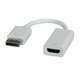 Roline 12.03.3134 Konverter DisplayPort männlich zu HDMI weiblich Weiß 1Stück
