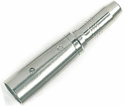 Proel AT320 Μετατροπέας XLR male σε 6.3mm female Ασημί 1τμχ