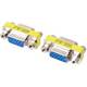 Valueline GCHD-FF15P VGA Female to VGA Female Converter Yellow 1 Piece