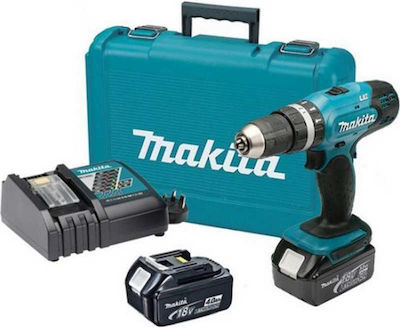 Makita Κρουστικό Δραπανοκατσάβιδο Μπαταρίας 18V 2x3Ah