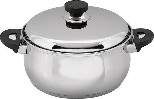 Venus Deep Stainless Steel Pot 4.3lt / 24cm