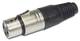 Audiophony FXF/CH XLR Female Silver Plug