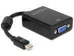 DeLock 65256 Конвертор мини DisplayPort мъжки към VGA женски 1бр