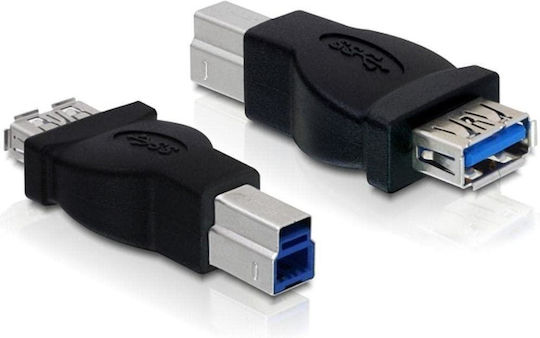 DeLock Μετατροπέας USB-B male σε USB-A female 1τμχ 65179