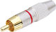 Adam Hall Stecker RCA männlich Rot (7620RED)