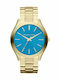 Michael Kors Women's Watch with Gold Metal Bracelet