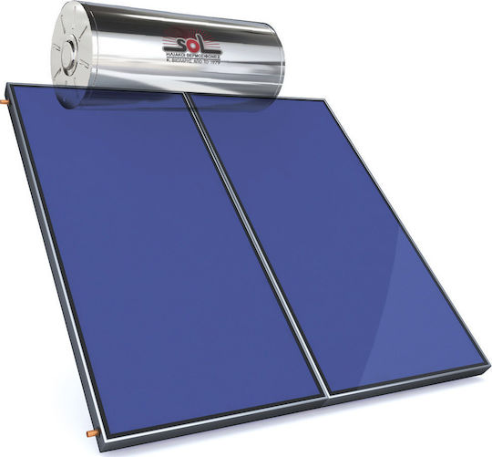 SOL-Violaris Inox Solar-Warmwasserbereiter 200Es Glas Doppelte Energie 3qm Auswahl
