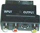X-treme CR-316 Scart Male to RCA S-Video Female Converter 1 Piece