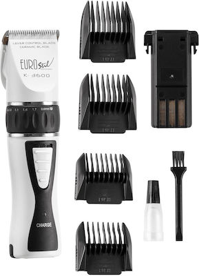 Eurostil Rechargeable Hair Clipper White 03752