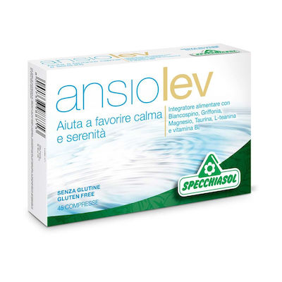 Specchiasol Ansiolev Supplement for Anxiety 45 tabs