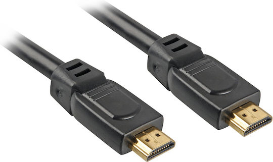 Sharkoon HDMI 1.4 Cable HDMI male - HDMI male 5m Black