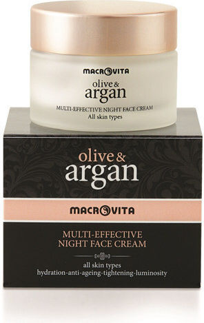 Macrovita Olive & Argan 24h Cream Face Night 30ml