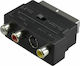 Tipa Converter Scart Male to RCA / S-Video Female 1 Piece