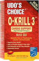Flora Udo's Choice O-Krill 3 60 μαλακές κάψουλες